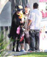 Nicole Richie, Sparrow Madden, Joel Madden, Harlow Madden