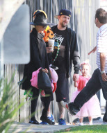 Nicole Richie, Sparrow Madden, Joel Madden, Harlow Madden
