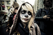 Occupy London's Zombie March