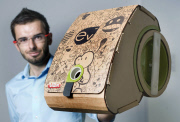 Vax ev cardboard vacuum cleaner, Britain - 13 Oct 2011