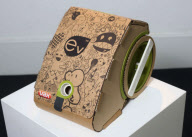 Vax ev cardboard vacuum cleaner, Britain - 13 Oct 2011