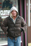 Tournage du film "The Wrestler" avec Mickey Rourke. lib. Exclu. SS