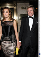 Celebrities leaving The Carlyle Hotel en route to the 'The Model as Muse: Embodying Fashion' Benefit Gala at the Metropolitan Museum of Art Costume Institute in New York, America - 04 May 2009