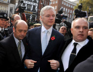 Julian Assange extradition hearing, High Court, London, Britain - 02 Nov 2011
