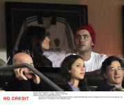 USA : Celebs at LA Galaxy v New York red bulls