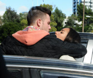 Leona Lewis and Dennis Jauch Kiss