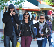 Russell Brand and His Mom Go Shopping on Larchmont