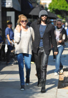 Russell Brand and His Mom Go Shopping on Larchmont