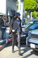Russell Brand and His Mom Go Shopping on Larchmont
