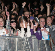 Ankunft zu den MTV Europe Music Awards am Sonntag in Belfast