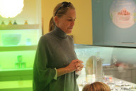 *EXCLUSIVE* Sharon Stone takes her boys for Pinkberry