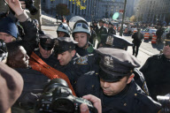 Occupy Wall Street march against banks
