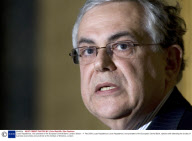 Lucas Papademos, vice president of the European Central Bank, London, Britain - 11 Feb 2009