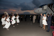Prince Charles and Camilla Duchess of Cornwall Visit to Tanzania - 06 Nov 2011