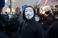Occupy Wall Street march against banks