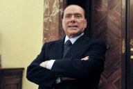 Italian Prime Minister Silvio Berlusconi meets Macedonian Prime Minister Nikola Gruevski, Rome, Italy - 05 Oct 2011