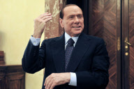 Italian Prime Minister Silvio Berlusconi meets Macedonian Prime Minister Nikola Gruevski, Rome, Italy - 05 Oct 2011