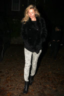 Kate Moss on her way to a pub near her home, London, Britain - 08 Nov 2011