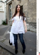 PARIS: Celebs at Givenchy fashion show