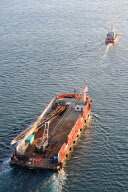 Bergungsarbeiten am Containerfrachter Rena auf dem Astrolabe-Riff vor Tauranga
