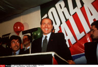 ITALIE : Silvio Berlusconi en campagne