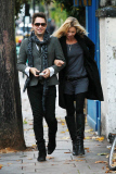 Kate Moss and Jamie Hince out and about in London, Britain - 09 Nov 2011