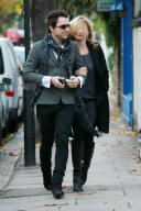 Kate Moss and Jamie Hince out and about in London, Britain - 09 Nov 2011