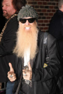 ZZ Top Billy Gibbons On Letterman - November 2011