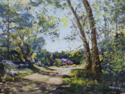 9-year-old 'Mini Monet' artist Kieron Williamson earns enough to buy new family house, Ludham, Norfolk, Britain - 09 Nov 2011