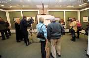 Sale of works by 9-year-old 'Mini Monet' artist Kieron Williamson, Holt, Norfolk, Britain - 11 Nov 2011