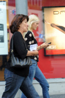 Isabel Lucas Runs Errands With Her Mother Beatrice
