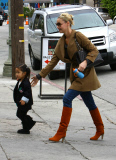Ladie's Lunch for Katherine Heigl, Daughter Naleigh, and Her Mother Nancy