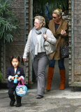 Ladie's Lunch for Katherine Heigl, Daughter Naleigh, and Her Mother Nancy