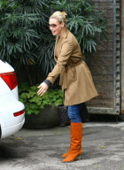 Ladie's Lunch for Katherine Heigl, Daughter Naleigh, and Her Mother Nancy