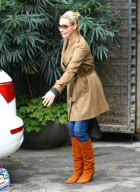 Ladie's Lunch for Katherine Heigl, Daughter Naleigh, and Her Mother Nancy