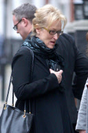 EXC MERYL STREEP SPOTTED OUT AND ABOUT IN LONDON