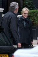 EXC MERYL STREEP SPOTTED OUT AND ABOUT IN LONDON