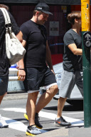 Earl star Ethan Suplee and gatsby star Toby Maguire working out Sydney.  The two could be seen working out extensively in a gym in Sydney.  Big Australia/Kirk Powell/BJ