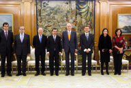 Audiencias del Rey Juan Carlos en la Zarzuela.