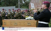 The funeral of Pte Daniel Gamble, Holy Cross Church, Uckfield, Sussex, Britain - 26 Jun 2008