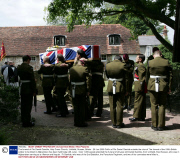 The funeral of Pte Daniel Gamble, Holy Cross Church, Uckfield, Sussex, Britain - 26 Jun 2008