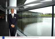 QUEEN ELIZABETH II AND PRINCE PHILIP OPEN MCLAREN TECHNOLOGY CENTRE, SURREY, BRITAIN - 12 MAY 2004