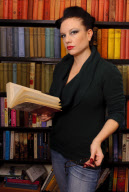 Hannah Platt aka Miss Absolute who is studying for a doctorate in 'Chastity and Cuckolding', London, Britain - 16 Nov 2011