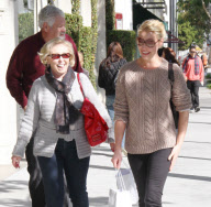Katherine Heigl out shopping