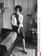 France, Paris : Danielle Mitterrand