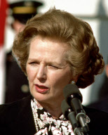 British Prime Minister Margaret Thatcher and US President Ronald Reagan at the White House, Washington DC, America - 20 Feb 1985