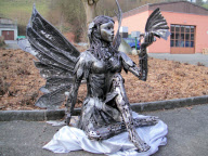 Sculptures and Statues Made from Engine Parts by Tom Samui, Switzerland - Nov 2011