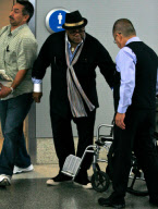 Quincy Jones Touches Down