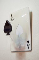 Yuki Matsueda's 3-D artwork jumps out at viewers, Ibarki, Japan - Nov 2011