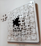 Yuki Matsueda's 3-D artwork jumps out at viewers, Ibarki, Japan - Nov 2011